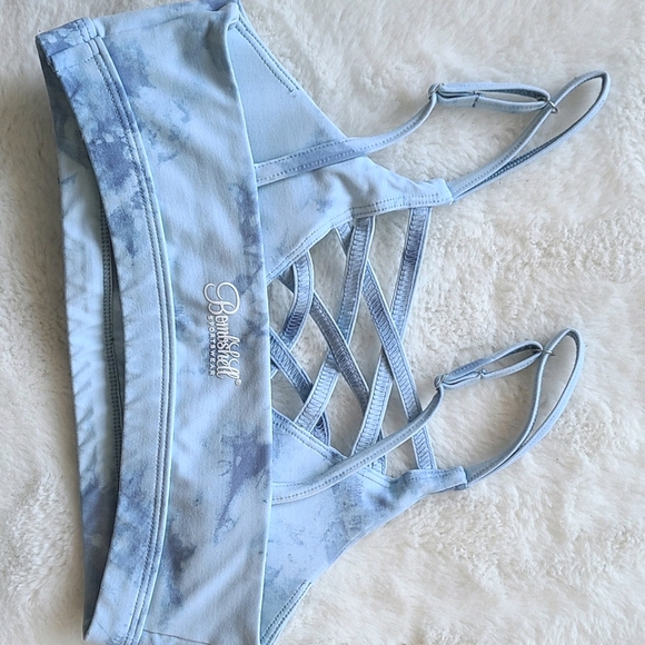 Bombshell sportswear blue tie dye set - Picture 3 of 8